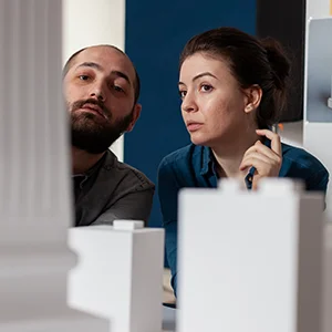 Professional Architects Team Inspecting Skyscraper 2023 11 27 05 35 26 Utc